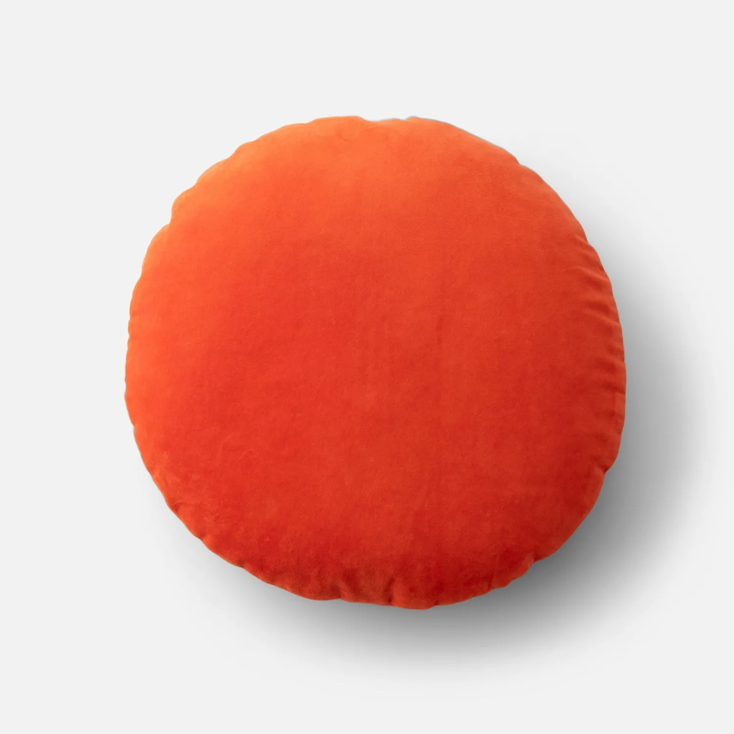 Schoolhouse Velvet + Wool Circle Pillow New