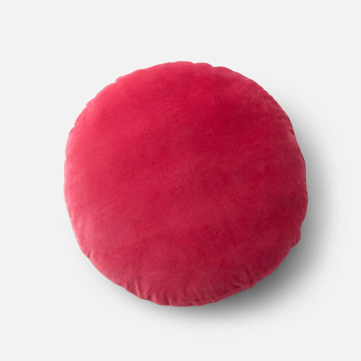 Schoolhouse Velvet + Wool Circle Pillow New