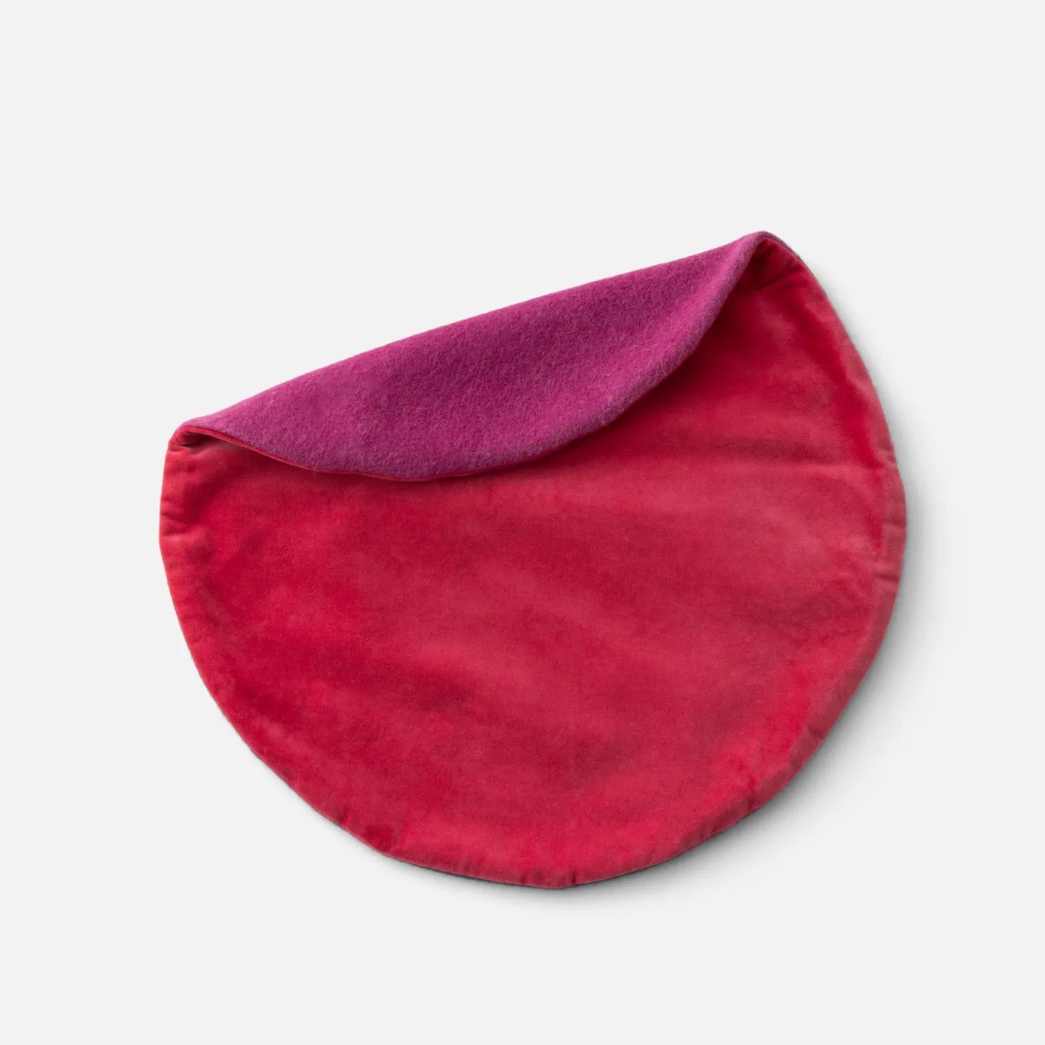 Schoolhouse Velvet + Wool Circle Pillow New