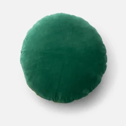 Schoolhouse Velvet + Wool Circle Pillow New