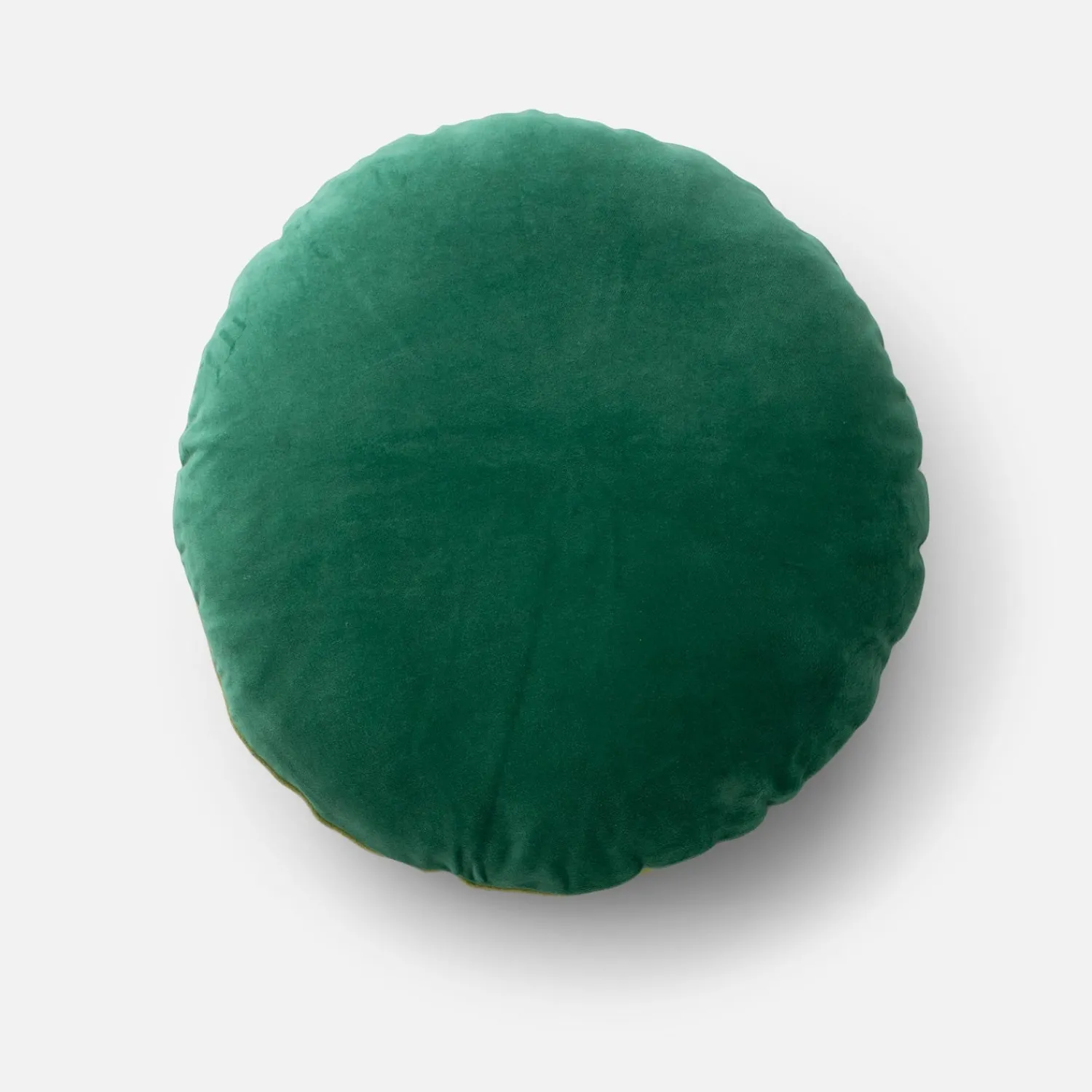 Schoolhouse Velvet + Wool Circle Pillow New