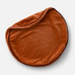 Schoolhouse Velvet Piped Pillow Fashion