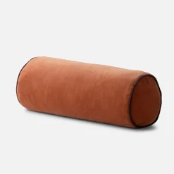 Schoolhouse Velvet Piped Pillow Fashion