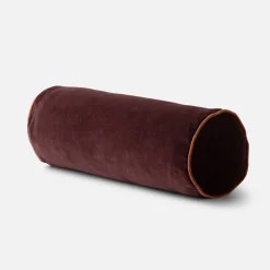 Schoolhouse Velvet Piped Pillow Fashion