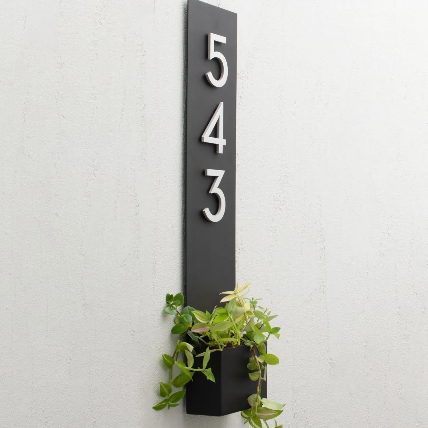 Schoolhouse Wall Mounted Address Planter Hot
