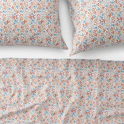 Schoolhouse Wallowa Floral Percale Sheet Set Hot
