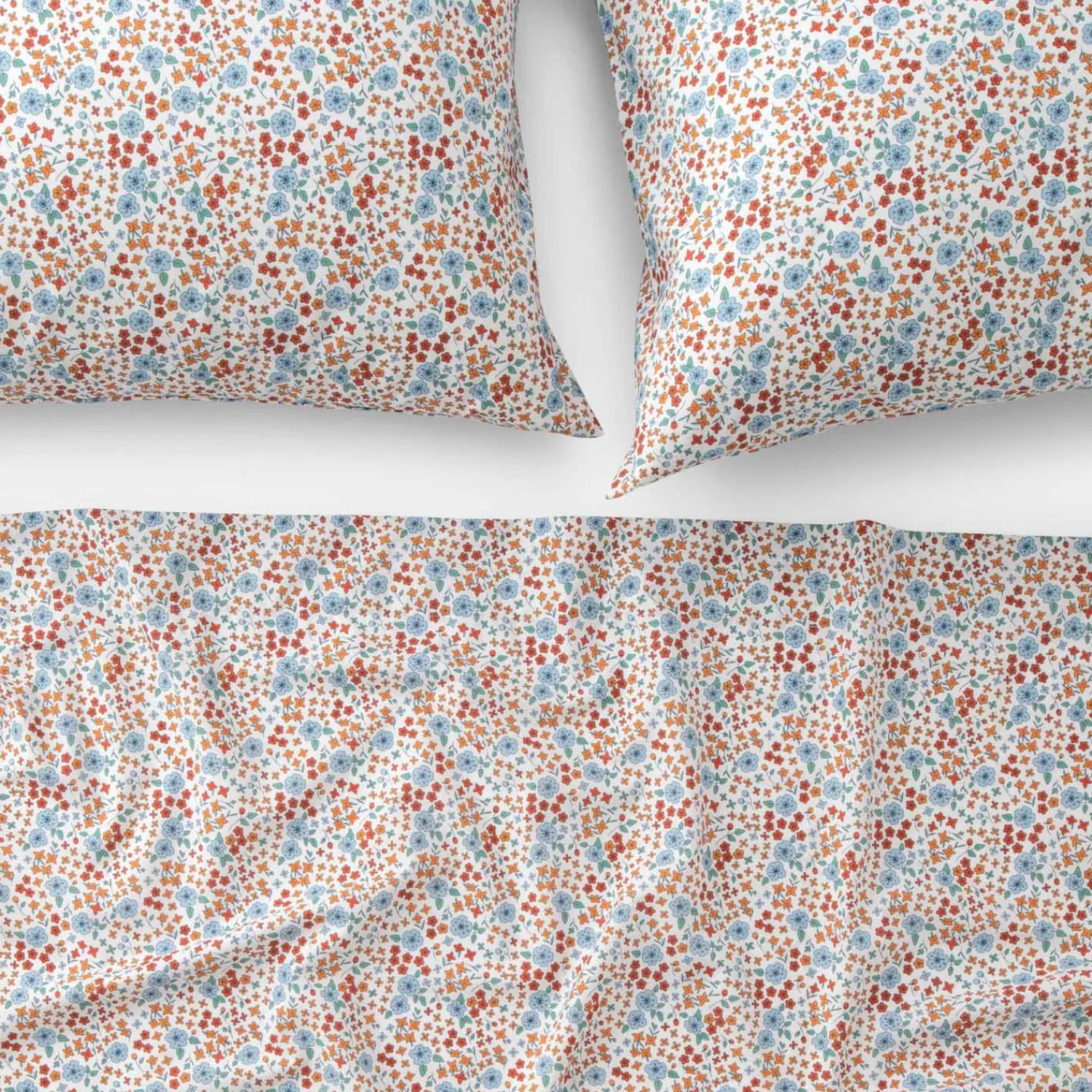 Schoolhouse Wallowa Floral Percale Sheet Set Hot