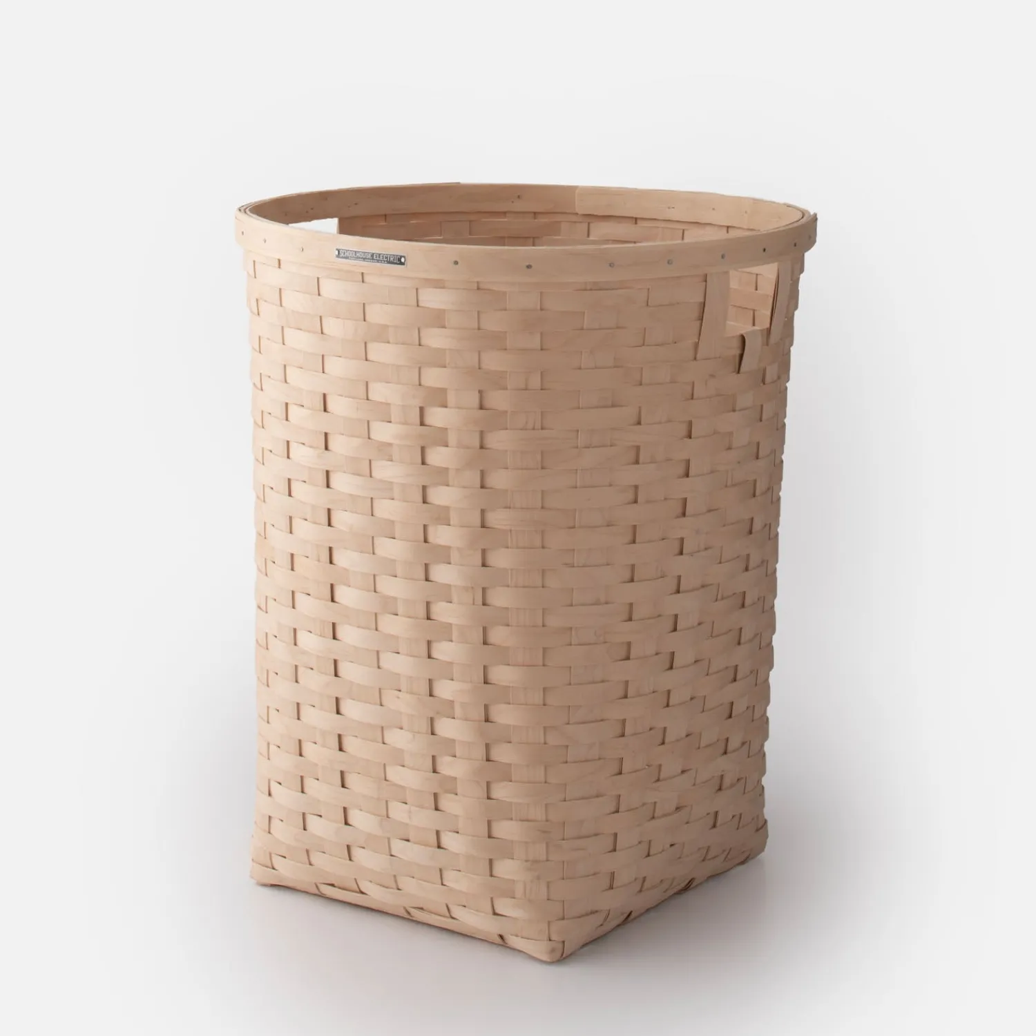 Schoolhouse Woven Maple Laundry Hamper New