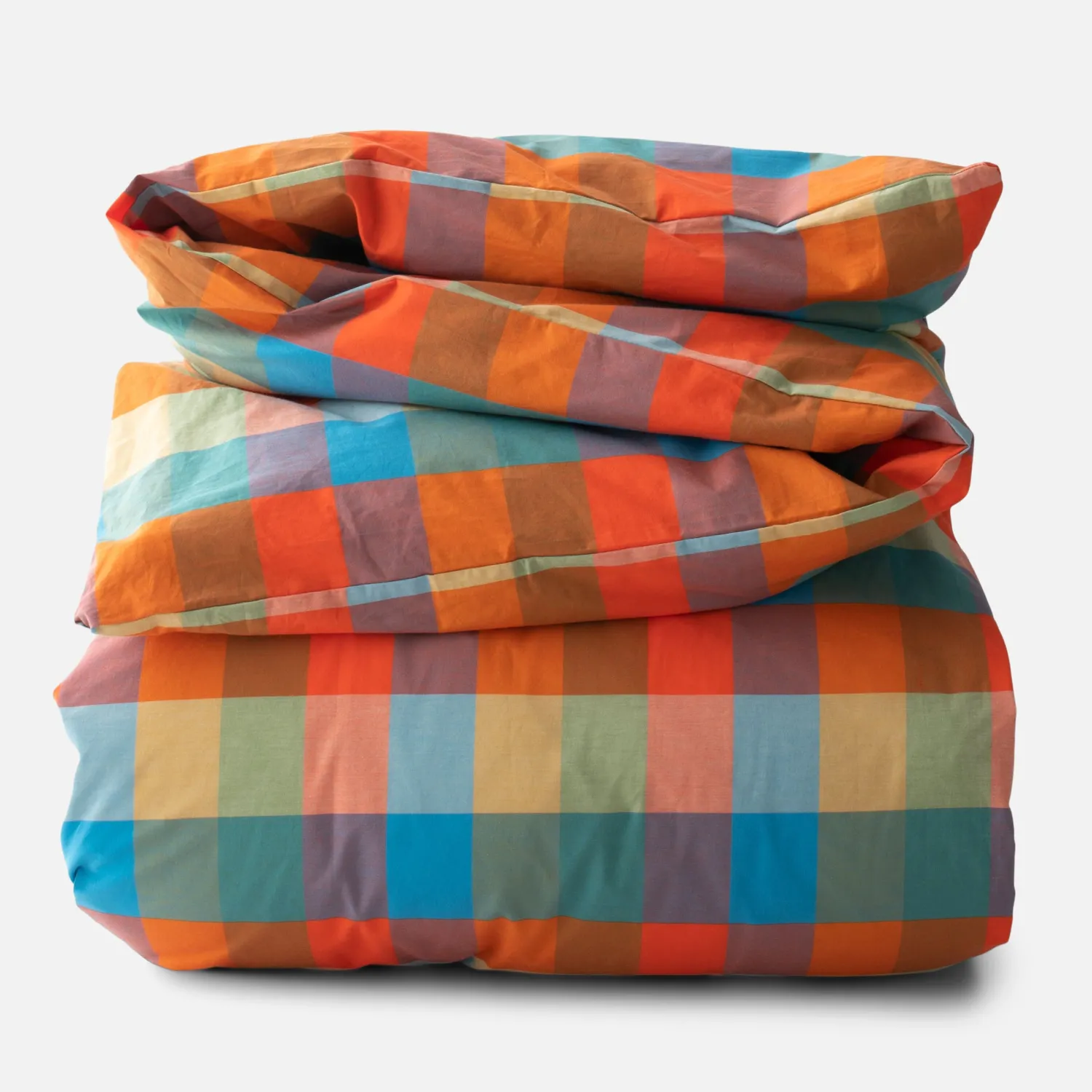 Schoolhouse Woven Plaid Duvet Cover Hot