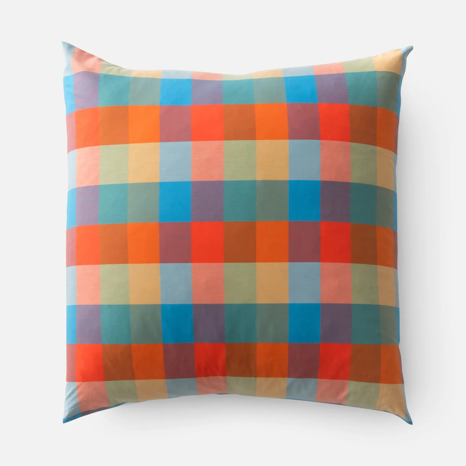 Schoolhouse Woven Plaid Pillow Sham Outlet