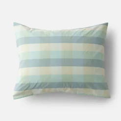Schoolhouse Woven Plaid Pillow Sham Outlet