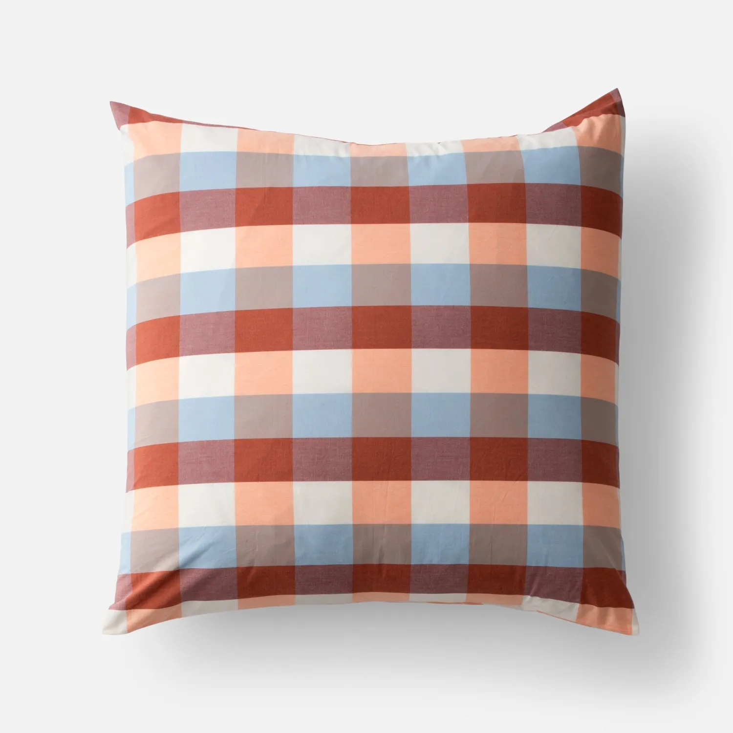 Schoolhouse Woven Plaid Pillow Sham Outlet